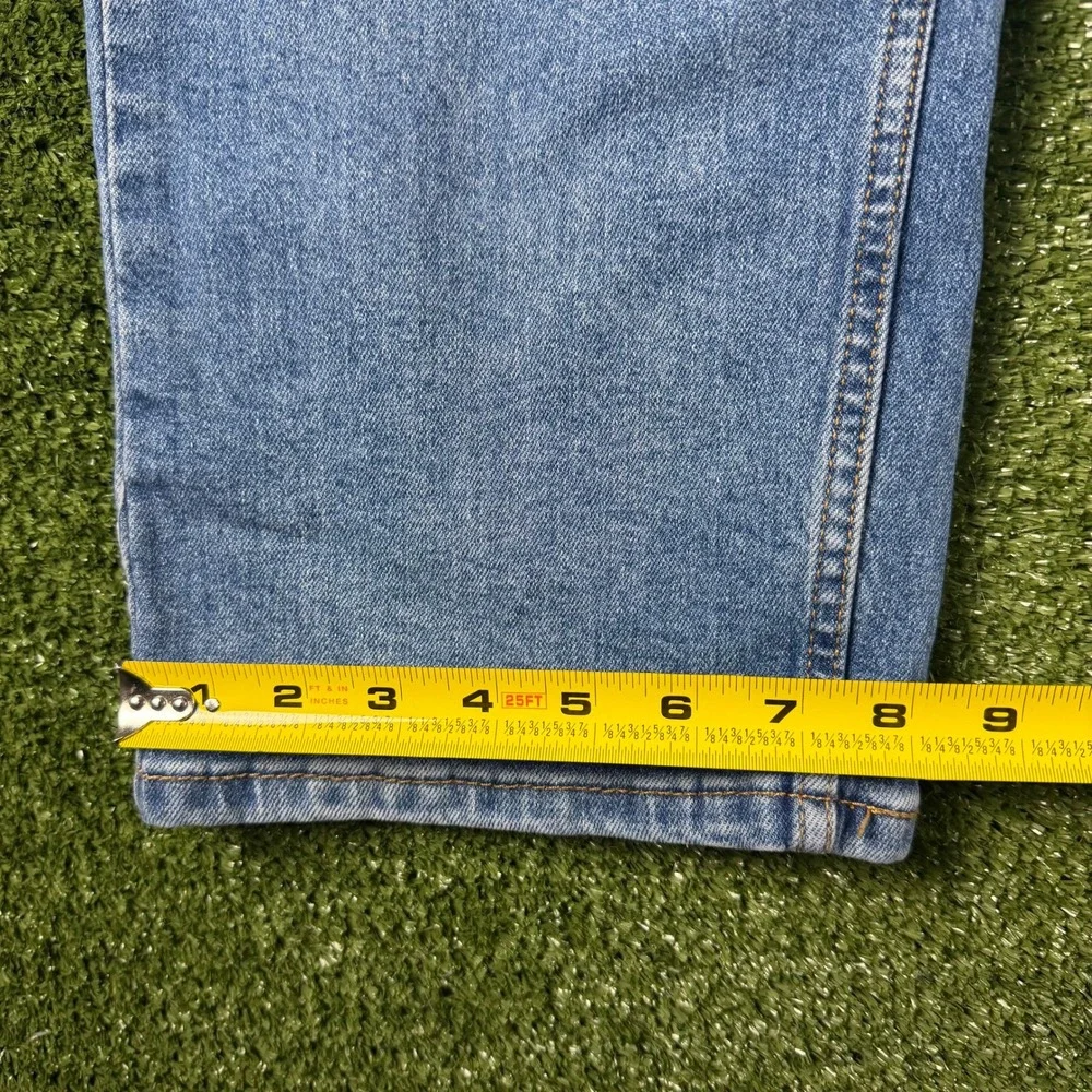 Levis 505‎ Regular Fit Straight Leg Blue Denim Jeans Mens 38x32 00505-2669